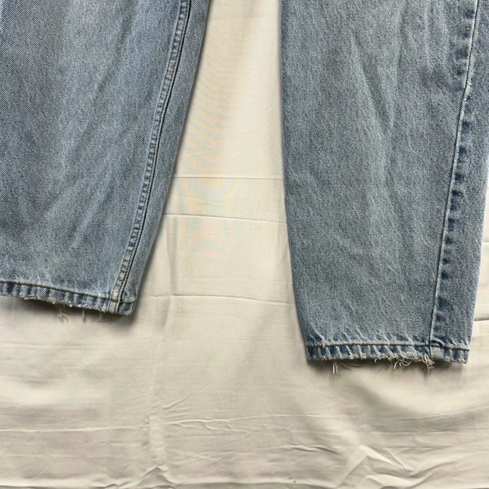 Levi's 550 Jeans Mens 36x30 Light Wash Orange Tab Relaxed Tapered Distressed